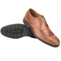CH011-019  - Chaussure Cuir taba - deluxe-maroc