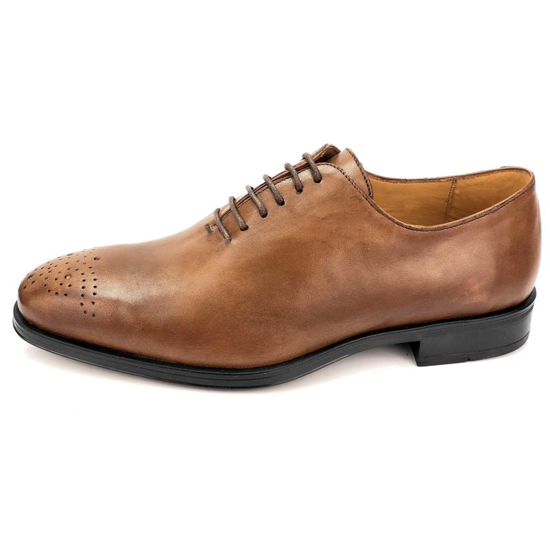 CH011-022 Chaussure Cuir Tabac - deluxe-maroc